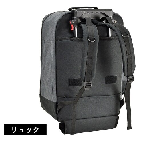 黒 ブレザークラブ キャリーバッグ リュック 通販 トロリーバッグ トロリーケース メンズ スーツケース コロコロ 出張 旅行 2way 3way シンプル 軽量 バックパック 非常持出袋 災害 鞄 _3