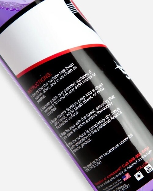 �y���{���K�i�zAdam�fs Surface Prep 16oz | �T�[�t�F�X�v���b�v 16�I���X�y�������݉��i�z_3