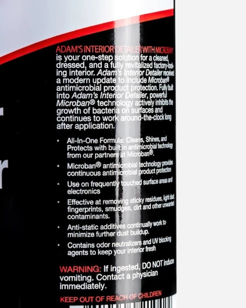 �y���{���K�i�zAdam�fs Microban Interior Detailer Sweet Almond | �C���e���A�f�B�e�C���[ �X�E�B�[�g�A�[�����h�y�������݉��i�z_3