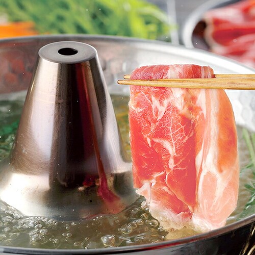 ラム肉 ラムしゃぶ 1kg (生ラムしゃぶしゃぶ用 500g×2、ソラチ しゃぶしゃぶ 醤油(230g)×1/冷凍)_5