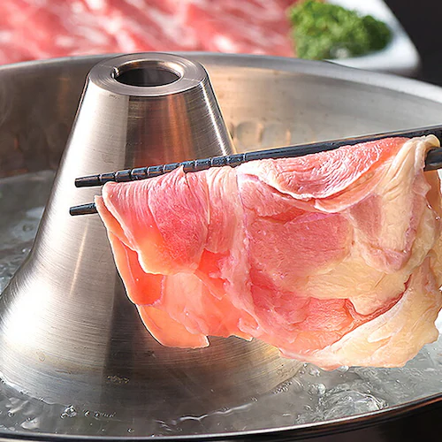 ラム肉 ラムしゃぶ 1kg (生ラムしゃぶしゃぶ用 500g×2、ソラチ しゃぶしゃぶ 醤油(230g)×1/冷凍)_6