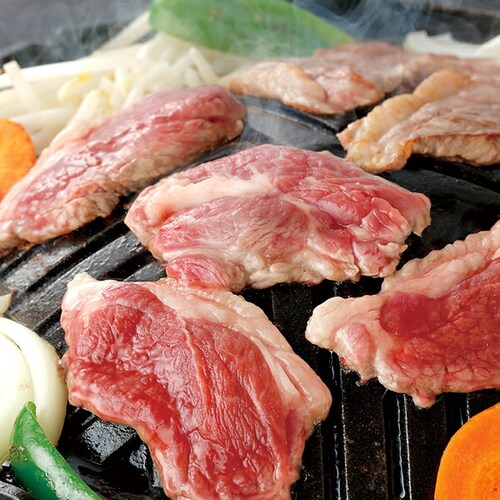 ジンギスカン ラム肉 北海道産 サフォークラム ステーキ 500g (ソース付き) ギフト ご家庭用 お取り寄せ_1