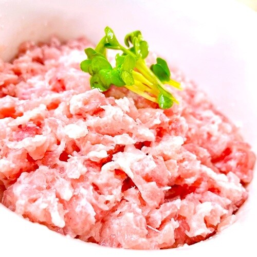 天然 ネギトロ ・マグロたたき 1kg (500g×2パック) + 本わさび小袋付(3種の天然鮪使用 /大容量/国産) 簡単 鮪 マグロ ネギトロ丼_2