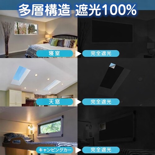 �Ռ��V�[�g ����3m ��1.45m ���S�Ռ�100% ���K���X �� �ՔM �f�M UV�J�b�g ���O���΍� ���悯 �h�� �� �ȃG�l �\�邾�� �ʃt�@�X�i�[ �� �ډB�� �Ö� �Q�� �h��_4