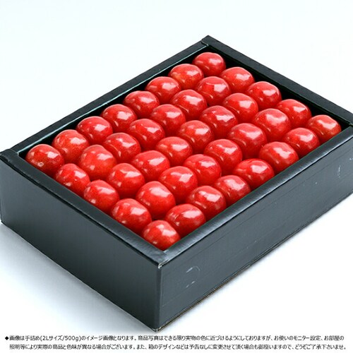【出荷間近】山形県産 さくらんぼ 紅秀峰 500g (特秀品/2Lサイズ/手詰め/クール便) お中元 ギフト 家庭用_1