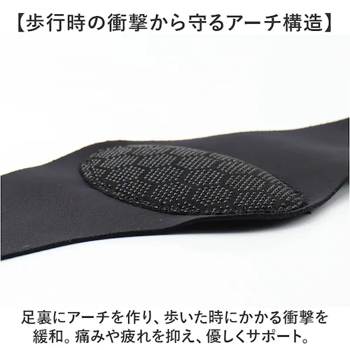 土踏まず 足裏 サポーター 通販 偏平足 負担軽減 土踏まずサポーター アーチサポーター サポート 足裏アーチ 土ふまず フット 足 レディース メンズ 男女兼用 ストレッチ 伸縮 立ち仕事 衝撃緩和_2