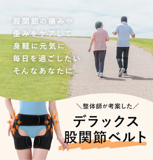 股関節ベルト 通販 デラックス股関節ベルト 両足用 股関節 サポーター ベルト 男女兼用 腰 ベルト 補正 痛み 薄手 歪みケア メッシュ 通気性 腰痛 ゆがみ 両足 運動_1