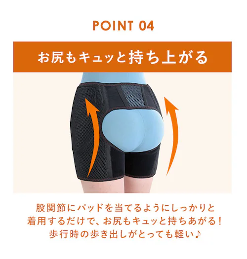 股関節ベルト 通販 デラックス股関節ベルト 両足用 股関節 サポーター ベルト 男女兼用 腰 ベルト 補正 痛み 薄手 歪みケア メッシュ 通気性 腰痛 ゆがみ 両足 運動_8