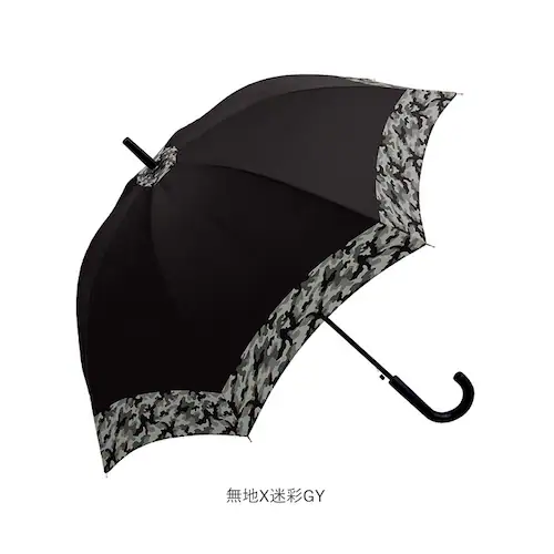 ジュニア 傘 60cm 通販 男の子 メンズ 小学生 高学年 男子 子供用 ジャンプ傘 かさ ワンタッチ 60 センチ 迷彩 チェック こども カサ 雨傘 長傘 crux クラックス_9