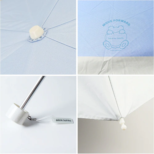 PINK-latte ピンクラテ 傘 折りたたみ傘 通販 折傘 雨傘 晴雨兼用 日傘 おりたたみ 晴雨兼用折りたたみ傘 晴れ雨兼用傘 かさ カサ グラスファイバー UVカット 55センチ 100026_10
