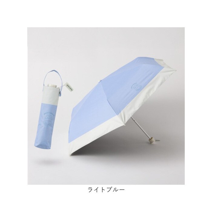 オフホワイト PINK-latte ピンクラテ 傘 折りたたみ傘 通販 折傘 雨傘