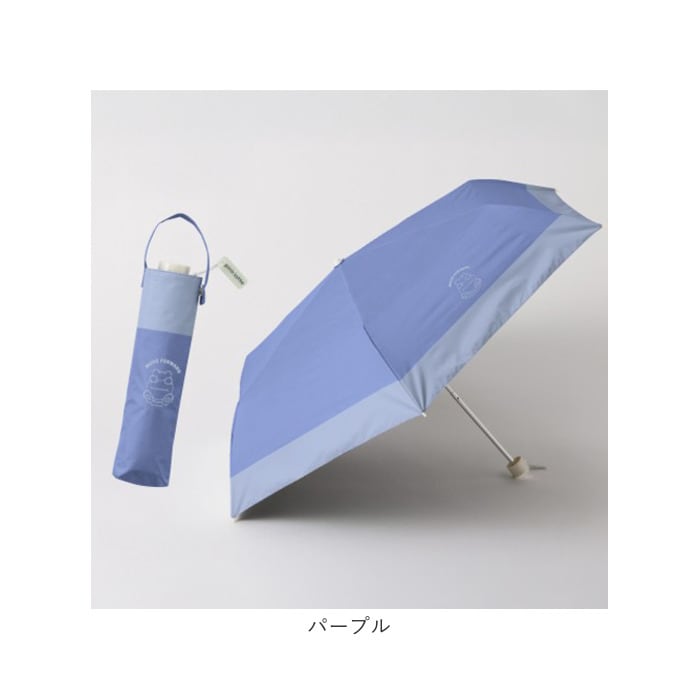 オフホワイト PINK-latte ピンクラテ 傘 折りたたみ傘 通販 折傘 雨傘