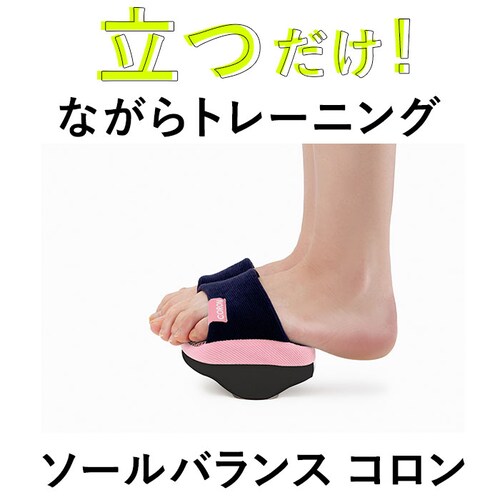 体幹 スリッパ 通販 ソールバランス コロン 体幹トレーニング アルファックス バランス ダイエットスリッパ 健康サンダル 健康スリッパ レディース 室内 エクササイズ 下駄 げた 一本下駄 おしゃれ_2