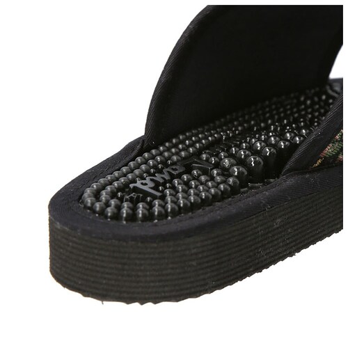 健康サンダル レディース 通販 足ツボ サンダル 足つぼ ルームシューズ スリッパ ゴブラン織り おしゃれ かわいい フラワー 花柄 日本製 足の裏 雑貨 インテリア カワサキ【代引き不可】_5