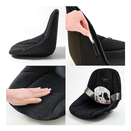 骨盤サポート チェア 姿勢矯正 通販 cosios Premium コシオスプレミアム ボードクッション 座椅子 美姿勢座椅子 骨盤矯正 骨盤座椅子 サポートクッション 男女共用 背筋 骨盤 おしゃれ_16