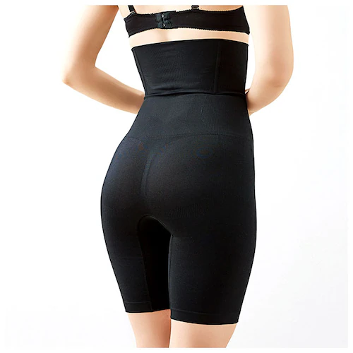 補正下着 ガードル 通販 補整ガードル ハイウエスト ガードルショーツ ウエスト 立体 3D インナー 着圧 パンツ ブラック シンプル 無地 レディース 腹 黒 下着 3秒補整ガードル コジット_2