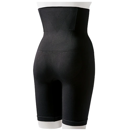 補正下着 ガードル 通販 補整ガードル ハイウエスト ガードルショーツ ウエスト 立体 3D インナー 着圧 パンツ ブラック シンプル 無地 レディース 腹 黒 下着 3秒補整ガードル コジット_4