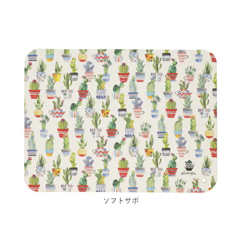 水切りマット 珪藻土 ソフト 通販 珪藻土マット 食器 水切り マット 吸水マット キッチン 柔らか 水きり 水切 洗える 丸洗い 洗濯機OK 吊るせる おしゃれ シンプル かわいい サボテン 滑り止_9