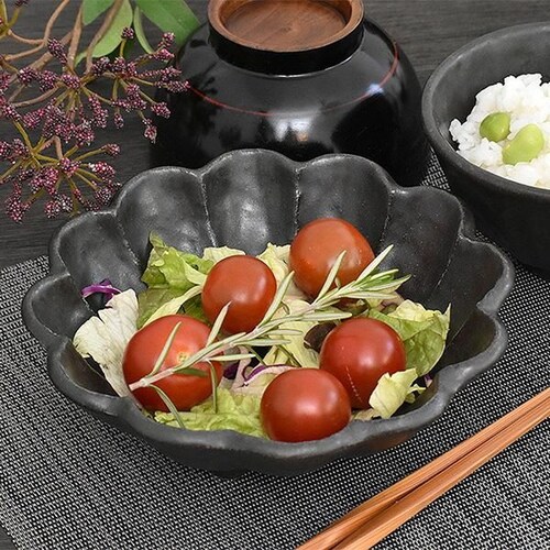 ホワイト 美濃焼 小鉢 通販 日本製 小皿 中鉢 美濃 焼 16cm 取り皿 副菜 取皿 和食器 おしゃれ モダン かわいい 花形 花型 お花 サラダ デザート 電子レンジ対応 食洗機対応 朝食 おや_16