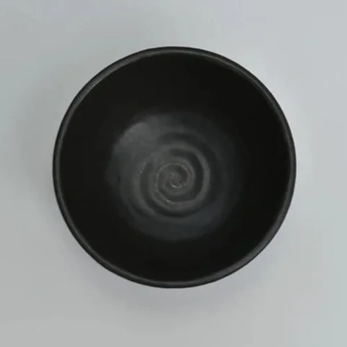 ブラック 美濃焼 小鉢 通販 日本製 小皿 美濃 焼 10cm 取り皿 副菜 取皿 和食器 おしゃれ モダン かわいい 花形 花型 お花 サラダ デザート 電子レンジ対応 食洗機対応 朝食 おやつ 夕_3