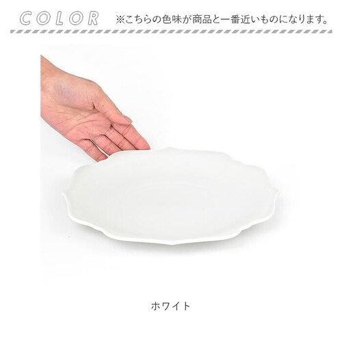 ホワイト お皿 おしゃれ 通販 日本製 皿 プレート 大皿 25cm パスタ皿 サービングプレート 和食器 洋食器 モダン シンプル 電子レンジ対応 食洗機対応 メインディッシュ 主菜 肉料理 魚料理_6