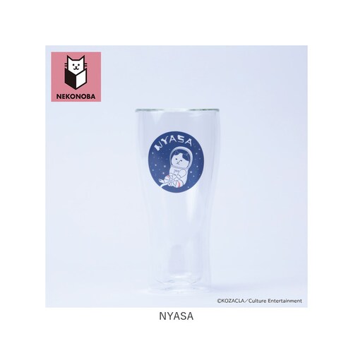 MOTORCATS NEKONOBA グッズ 通販 ネコノバ ダブルウォール ビアグラス ビールグラス ビール グラス 結露しない 食洗機不可 電子レンジ不可 猫 ねこ ネコ 猫グッズ かわいい おし_8