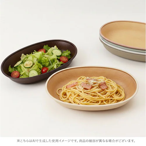 IV 日本製 ボウル 抗菌 通販 小判型ボウル 食器 カレー皿 パスタ皿 食洗機対応 電子レンジ対応 おしゃれ ランチ皿 木目調 お皿 すくえる カフェ風 軽い ナチュラル 割れにくい シンプル 深皿_14