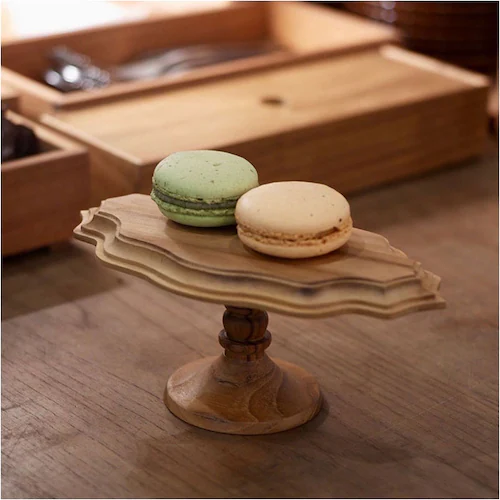 �P�[�L�X�^���h �ȉ~�` S �ʔ� Cake Stand �R���|�[�g�M �P�[�L�v���[�g �v���[�g �M �H�� �X�^���h �P�[�L�g���[ oval �ȉ~ �� �E�b�h �L�b�`�� ������ �e�[�u���E�F�A �t���[�c_11