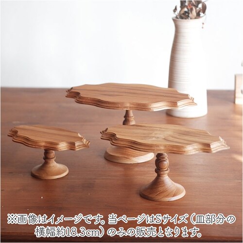 �P�[�L�X�^���h �ȉ~�` S �ʔ� Cake Stand �R���|�[�g�M �P�[�L�v���[�g �v���[�g �M �H�� �X�^���h �P�[�L�g���[ oval �ȉ~ �� �E�b�h �L�b�`�� ������ �e�[�u���E�F�A �t���[�c_13