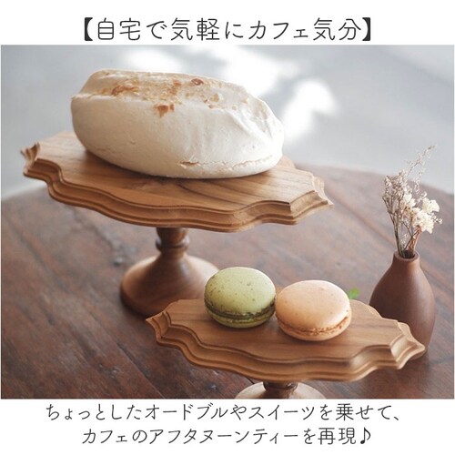 �P�[�L�X�^���h �ȉ~�` M �ʔ� Cake Stand �R���|�[�g�M �P�[�L�v���[�g �v���[�g �M �H�� �X�^���h �P�[�L�g���[ oval �ȉ~ �� �E�b�h �L�b�`�� ������ �e�[�u���E�F�A �t���[�c_3