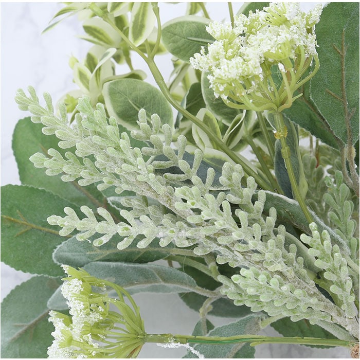 グリーン ブーケ 造花 通販 インテリア 花束 葉っぱ アーティ