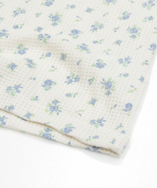 ワッフル 生地 花柄 通販 キャミソール JEMORGAN サーマル JD764-29S ジェーイーモーガン カップ付き ブランド レディース おしゃれ シンプル かわいい 小花柄 ワッフル生地 アメ_8