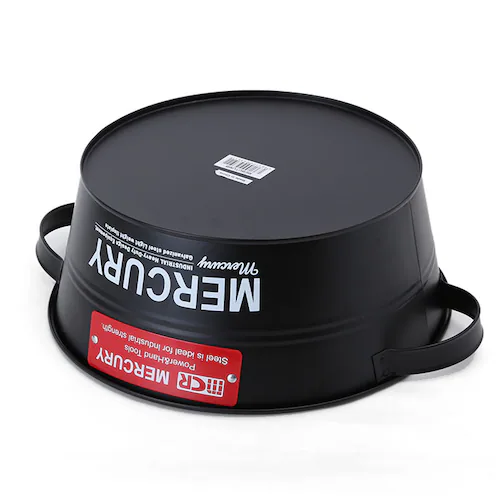 マーキュリー バケツ 通販 ブリキバケツ 雑貨 おしゃれ MERCURY タブバケツ ブリキ スチール ガーデニング 花壇 寄せ植え 鉢カバー ガレージ カー用品 ゴミ箱 掃除用品_6