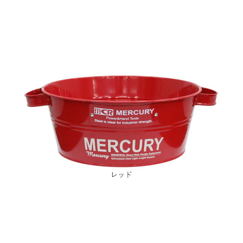 マーキュリー バケツ 通販 ブリキバケツ 雑貨 おしゃれ MERCURY タブバケツ ブリキ スチール ガーデニング 花壇 寄せ植え 鉢カバー ガレージ カー用品 ゴミ箱 掃除用品_15