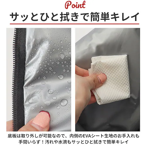 キャンプス CAMPS 保冷バッグ 大容量 通販 ハイエンド保冷温ビッグバッグ クーラーバッグ 保冷バック クーラーバック レジャーバッグ ファスナー 大きめ エコバッグ 大型 お弁当 花見 キャンプ_9