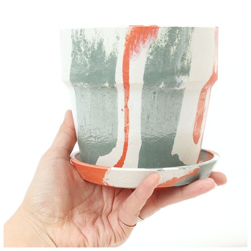 �A�ؔ� �v���X�`�b�N ������ 4�� �ʔ� �v�����^�[ ������� �A�� �� �|�b�g �Ԕ� 4���� �v���X�`�b�N���� ���킢�� ���� �y�� �y�� ���a 13.5cm �A�[�o���v�����c�|�b�g �S�� �}�[�u_10