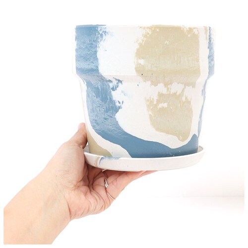 �A�ؔ� �v���X�`�b�N ������ 5�� �ʔ� �v�����^�[ ������� �A�� �� �|�b�g �Ԕ� 5���� �v���X�`�b�N���� ���킢�� ���� �y�� �y�� ���a 16.5cm �A�[�o���v�����c�|�b�g �T�� �}�[�u_10