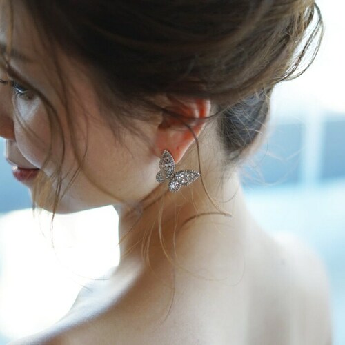 Just Married �s�A�X E-110 �ʔ� �X�^�b�h�s�A�X �o�^�t���C ���X ���f�B�[�X �V���o�[925 �L���[�r�b�N�W���R�j�A ��l ���� �ԉ� ������ �v���[���g �M�t�g �u�����h �W���X_9