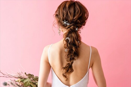 �u���C�_�� �w�A�A�N�Z�T���[ �ʔ� �w�A�s�� 6�{�Z�b�g �� �傫�� �X�^�[���`�[�t �����`�[�t ������� ��l ������ �ԉ� ��I�� �p�[�e�B�[ �񎟉� 2���� �O�B�� �E�F�f�B���O�h���X Star_10