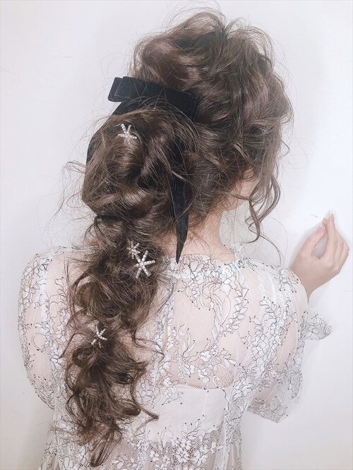 �u���C�_�� �w�A�A�N�Z�T���[ �ʔ� �w�A�s�� 6�{�Z�b�g �� �傫�� �X�^�[���`�[�t �����`�[�t ������� ��l ������ �ԉ� ��I�� �p�[�e�B�[ �񎟉� 2���� �O�B�� �E�F�f�B���O�h���X Star_16