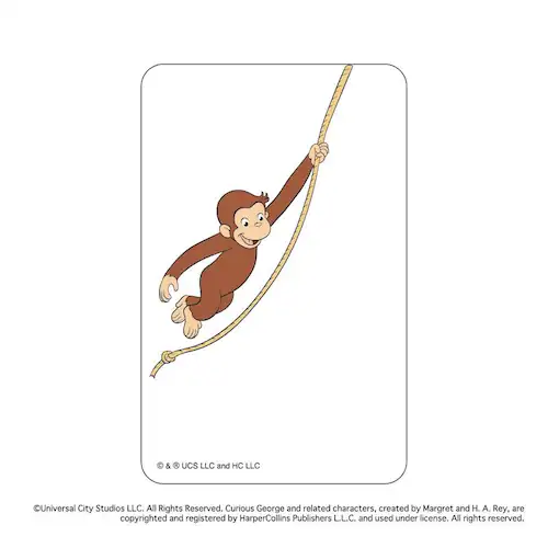 ������̃W���[�W �O�b�Y �ʔ� Curious George �N���A�J�[�h �܂�����S�ݓX�N���A�J�[�h 4947864052959 ������̃W���[�W08 �G�{�L�����N�^�[ ���킢�� ���� ������� _1