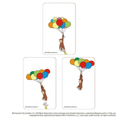 ������̃W���[�W �O�b�Y �ʔ� Curious George �N���A�J�[�h �܂�����S�ݓX�N���A�J�[�h 4947864052973 ������̃W���[�W10 �G�{�L�����N�^�[ ���킢�� ���� ������� _2