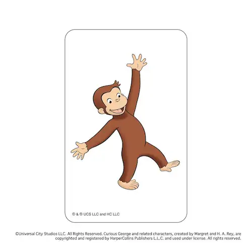 ������̃W���[�W �O�b�Y �ʔ� Curious George �N���A�J�[�h �܂�����S�ݓX�N���A�J�[�h 4947864052911 ������̃W���[�W04 �G�{�L�����N�^�[ ���킢�� ���� ������� _1