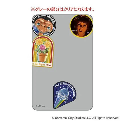 ET �O�b�Y �ʔ� E.T. �N���A�J�[�h �܂�����S�ݓX�N���A�J�[�h 4947864075613 the Extra Terrestrial05 �X�}�z ���� �J�[�h �f��O�b�Y �C�[�e�B�[ ������_1