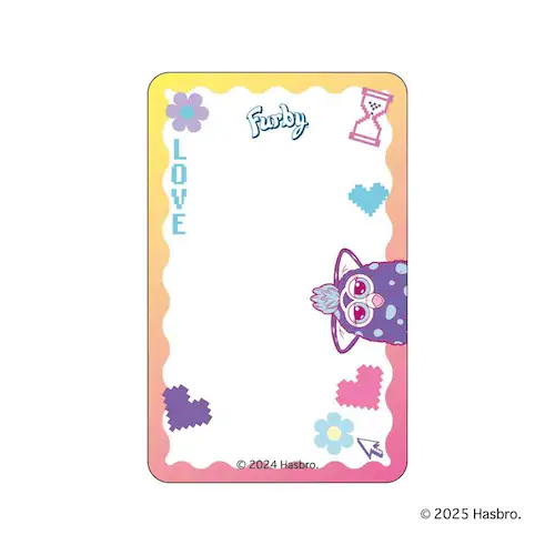 ファービー グッズ 通販 Furby クリアカード まじかる百貨店クリアカード 4947864079314 ファービー03 スマホ裏 スマートフォン 透明 カード おしゃれ かわいい オシャレ 可愛い_1