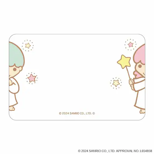 サンリオ キキララ グッズ 通販 リトルツインスターズ クリアカード まじかる百貨店クリアカード 4947864052652 リトルツインスターズ01 かわいい 可愛い カワイイ 透明 推しグッズ キ_1