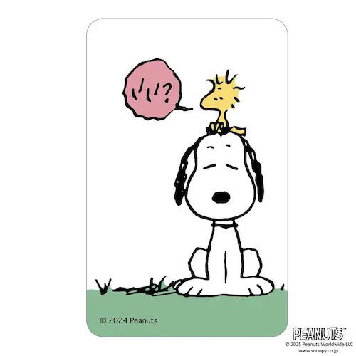 PEANUTS グッズ 通販 スヌーピー クリアカード まじかる百貨店クリアカード 4947864066284 PEANUTS02 SNOOPY スマホ裏 スマートフォン 透明 カード おしゃれ かわ_1