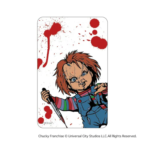 �`���b�L�[ �O�b�Y �ʔ� CHUCKY �N���A�J�[�h �܂�����S�ݓX�N���A�J�[�h 4947864075279 �`���b�L�[01 �X�}�z ���킢�� ������� ���� �J�[�h �f��O�b�Y �`���C���h�E�v���C _3