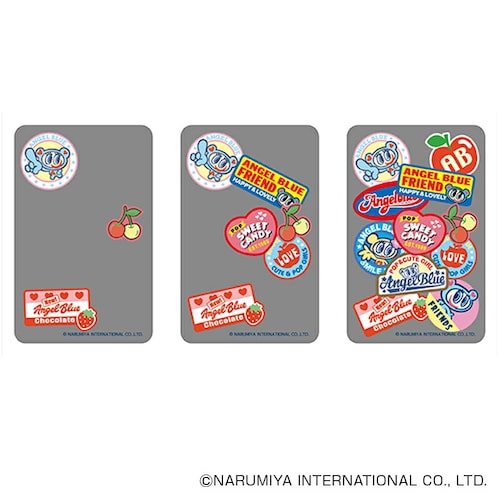 エンジェルブルー グッズ 通販 ANGEL BLUE クリアカード まじかる百貨店クリアカード 4947864078256 エンジェルブルー04 スマホ裏 スマートフォン 透明 カード かわいい 可愛_2