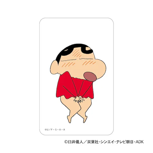 クレヨンしんちゃん グッズ 通販 クリアカード まじかる百貨店クリアカード しんのすけ 4947864116477 スマホ裏 スマートフォン 透明 カード かわいい 可愛い カワイイ キャラクター 推_3